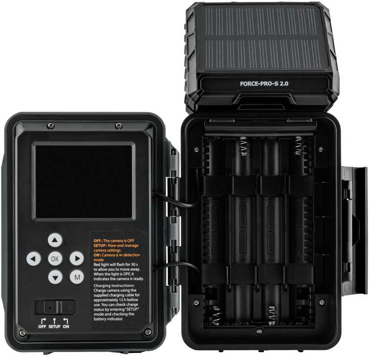 SPYPOINT FORCE-PRO-S 2.0 / UN3481/188 saulės energija varoma takų kamera