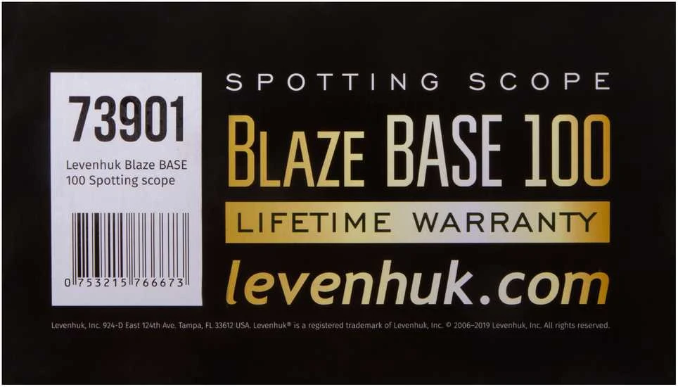 Žiūronai Stebėjimo monoklis Levenhuk Blaze BASE 100