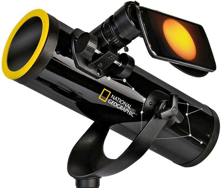Bresser National Geographic Teleskopas NATIONAL GEOGRAPHIC su saulės filtru 175x