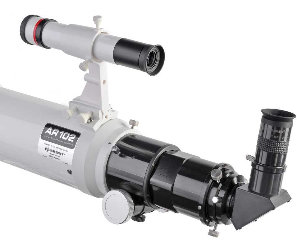 Teleskopas, BRESSER Messier AR-102/1000 EXOS-2/EQ5, su apertūra saulės filtru