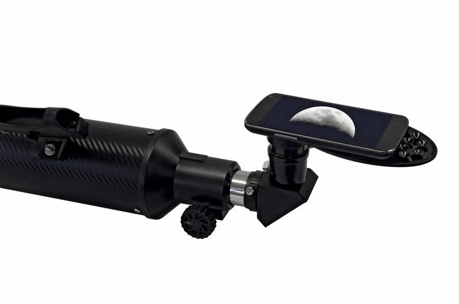 Teleskopas Bresser Quasar 80/900 >160x su telefono adapteriu ir saulės filtru