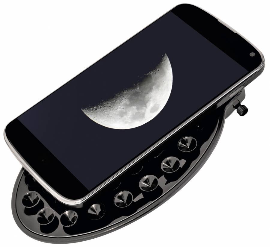 Teleskopas Bresser Taurus 90/900 NG >180x su išmaniojo telefono kameros adapteriu