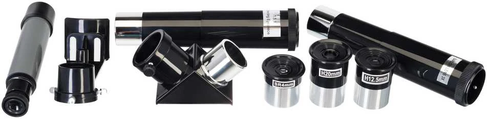 Teleskopas Levenhuk Blitz 70 70/700 140x BASE