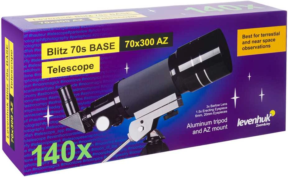 Teleskopas Levenhuk Blitz 70s BASE