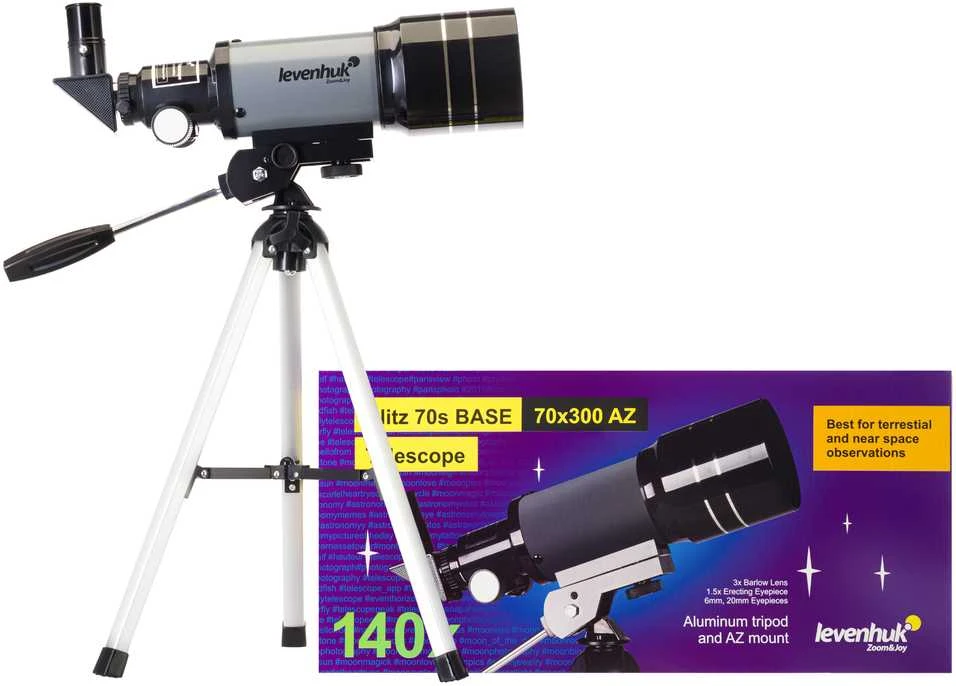 Teleskopas Levenhuk Blitz 70s BASE