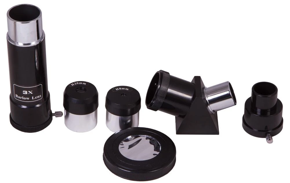 Teleskopas Levenhuk Skyline Travel Sun 50 50/360 <135x su kuprine ir saulės filtru