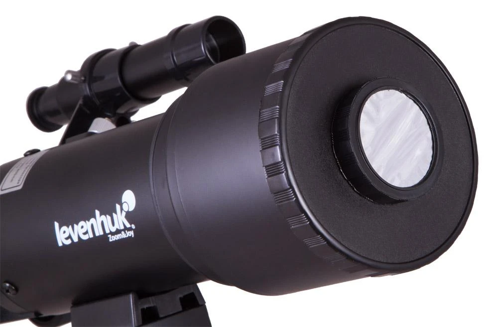 Teleskopas Levenhuk Skyline Travel Sun 70 su kuprine ir saulės filtru