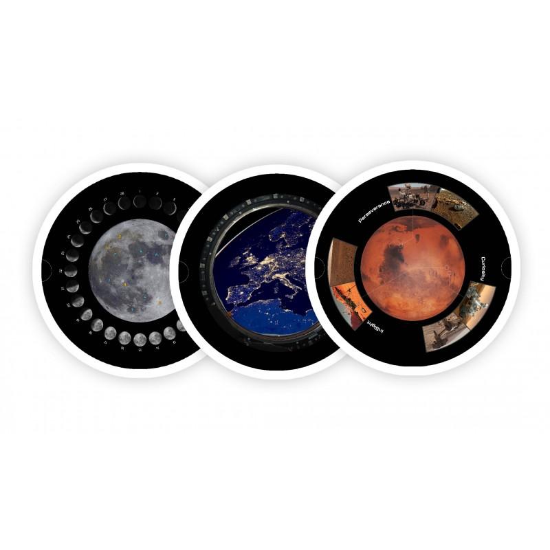 Dėlionė Buki France Planetariumo diskai, Buki