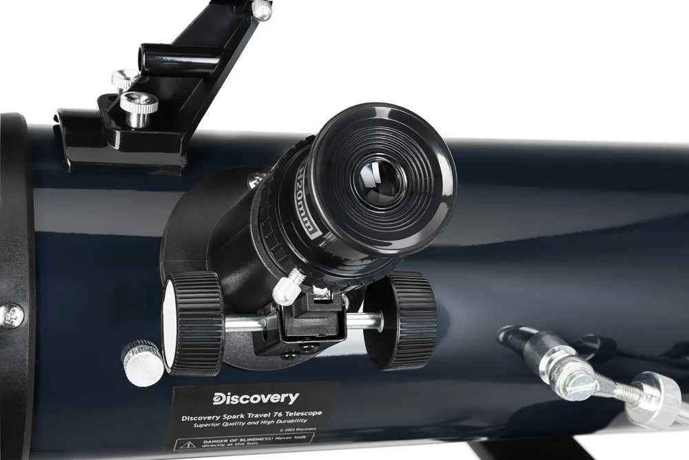 Teleskopas su knyga Discovery Spark Travel 76