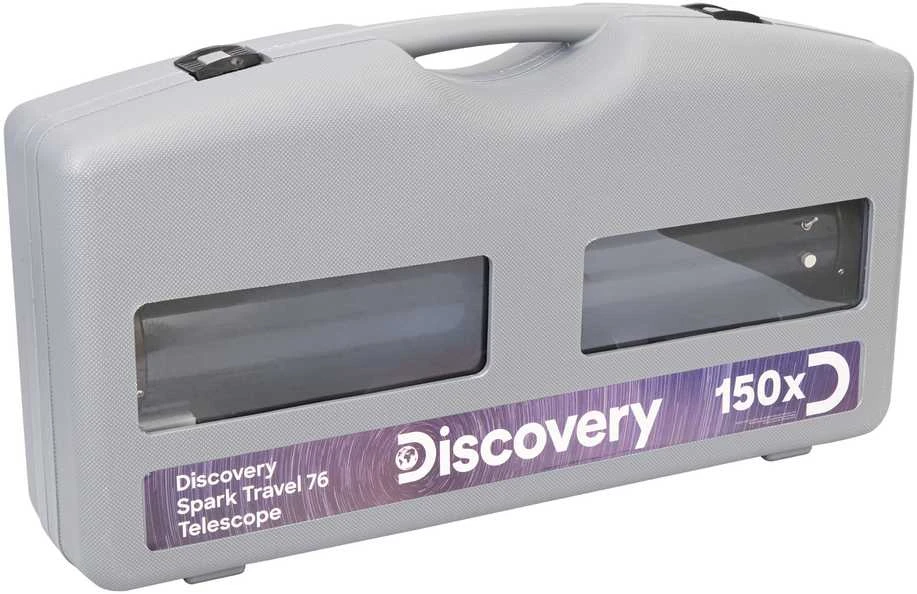 Teleskopas su knyga Discovery Spark Travel 76