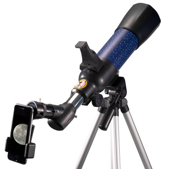 Bresser Teleskopas su virtualios realybės programėle NATIONAL GEOGRAPHIC 140x