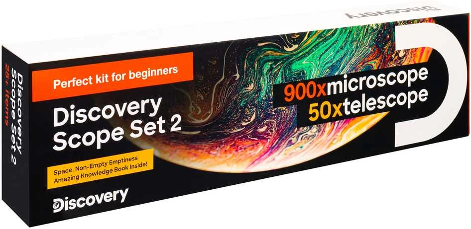 Teleskopas Teleskopo ir mikroskopo rinkinys Discovery Set 2