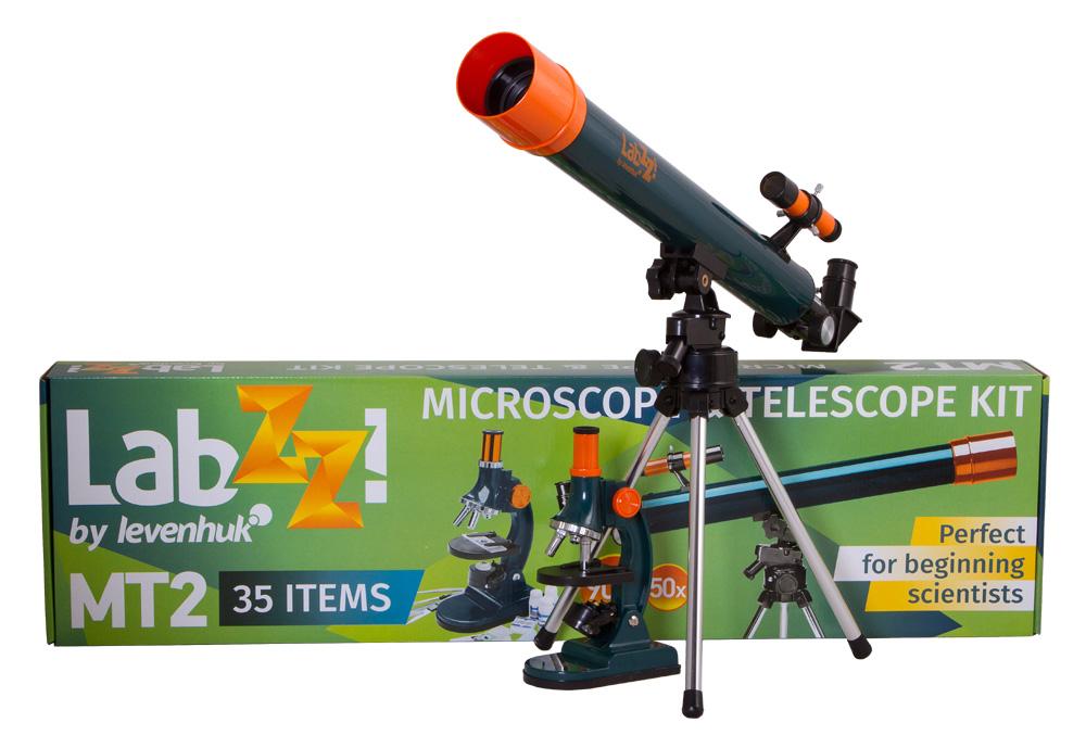 Teleskopas Teleskopo ir mikroskopo rinkinys Levenhuk LabZZ MT2