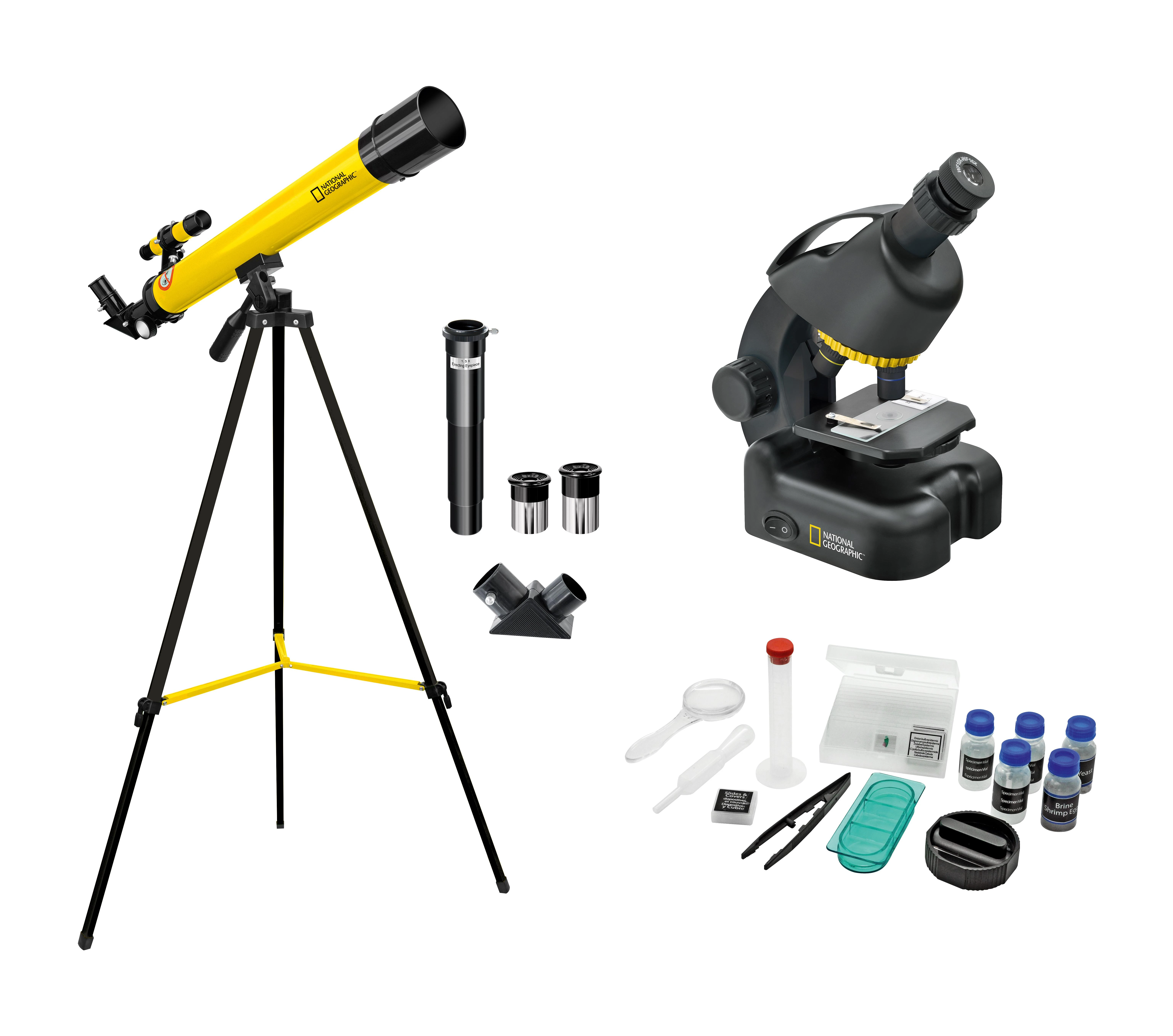 Bresser National Geographic NATIONAL GEOGRAPHIC teleskopo ir mikroskopo rinkinys