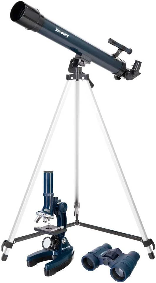 Teleskopas Teleskopo, mikroskopo ir žiūronų rinkinys Discovery Set 3