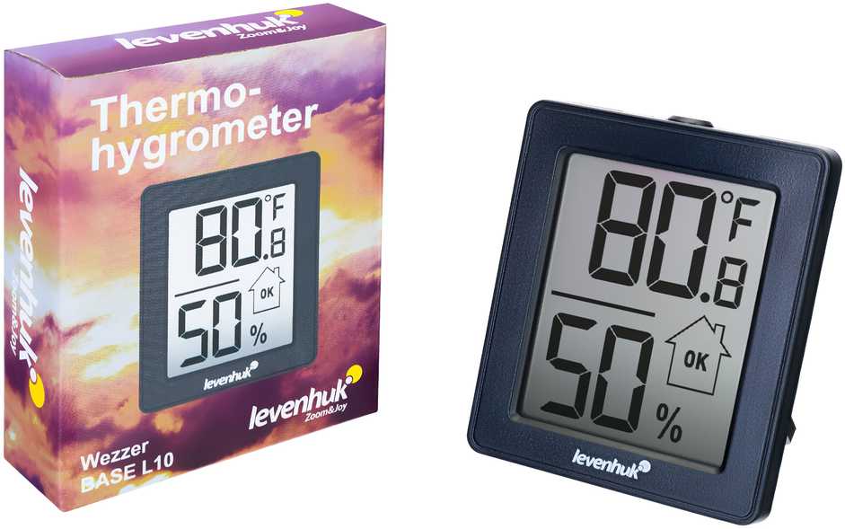Termohigrometras Wezzer BASE L10 Levenhuk