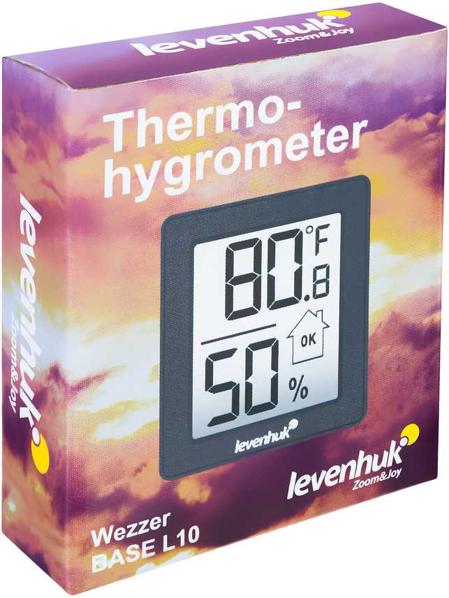 Termohigrometras Wezzer BASE L10 Levenhuk