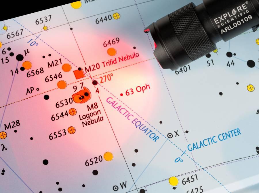 Žibintuvėlis Explore Scientific Astro R-LITE raudonas