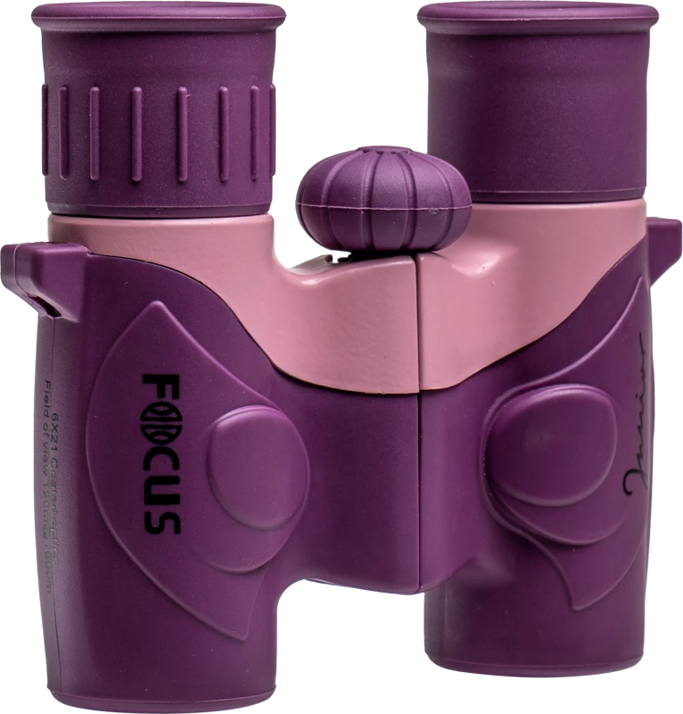 Focus Junior 6x21 žiūronai rožinė
