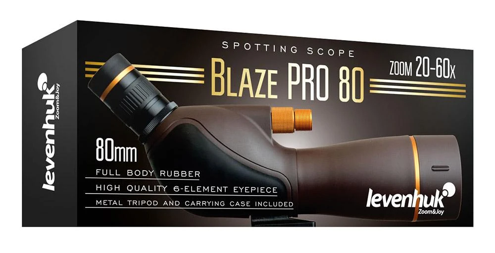 Žiūronai Stebėjimo monoklis Levenhuk Blaze 80 PRO