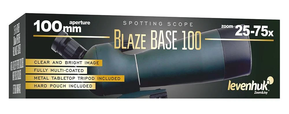 Žiūronai Stebėjimo monoklis Levenhuk Blaze BASE 100