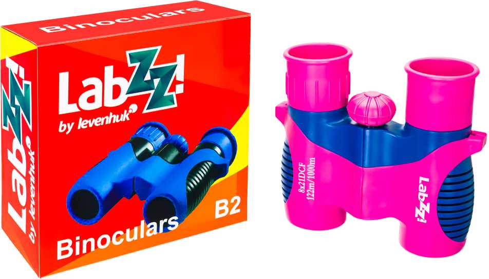 Levenhuk LabZZ B2 Flamingo vaikiški žiūronai