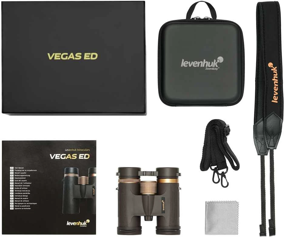 Levenhuk Vegas ED 10x42 žiūronai