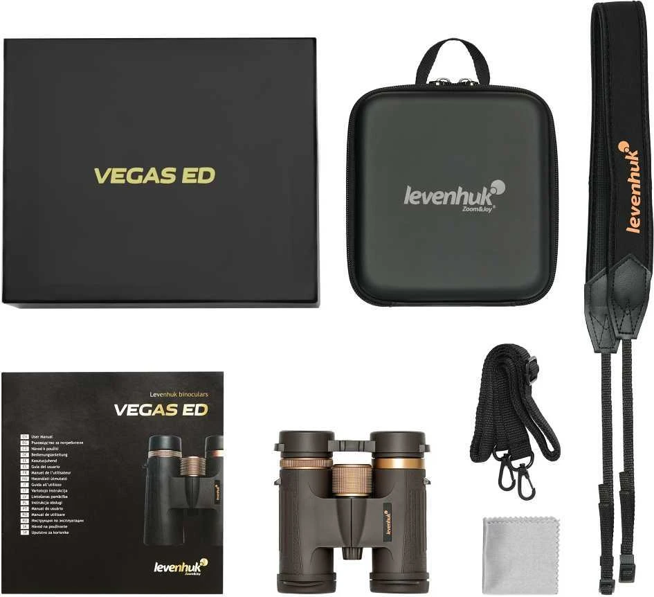 Levenhuk Vegas ED 8x32 žiūronai