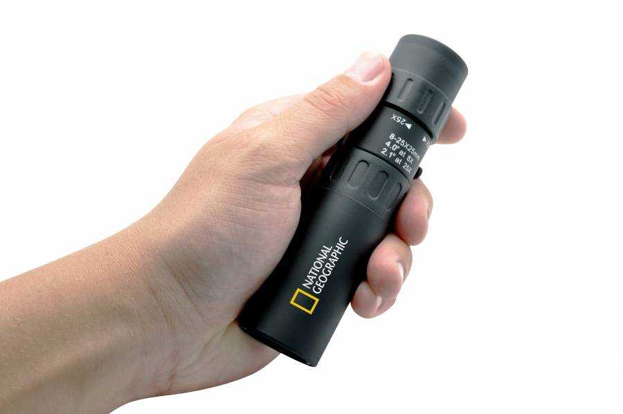 Bresser National Geographic Monoklis National Geographic 8-25x25 su priartinimu ir makro funkcija