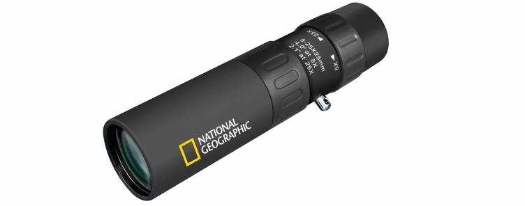 Bresser National Geographic Monoklis National Geographic 8-25x25 su priartinimu ir makro funkcija