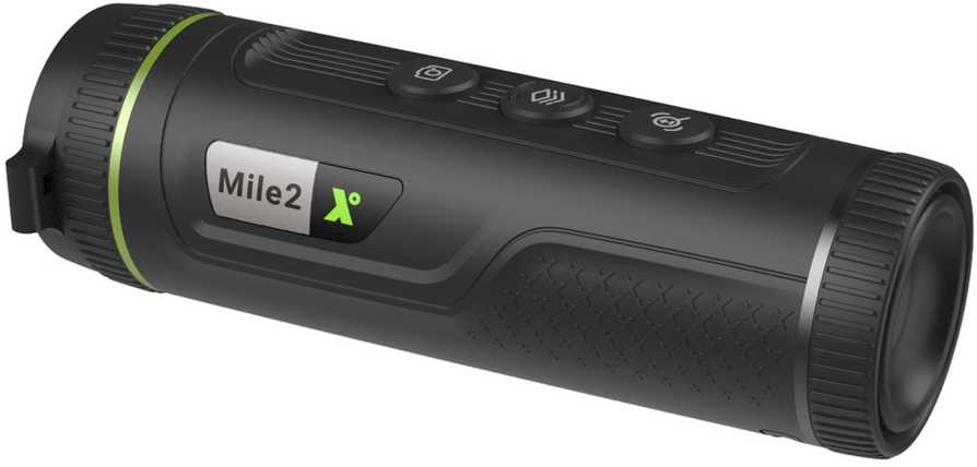 Žiūronai PIXFRA MILE 2 PFI-M210 256×192 10mm 1x-8x 50Hz Wi-Fi termovizorius