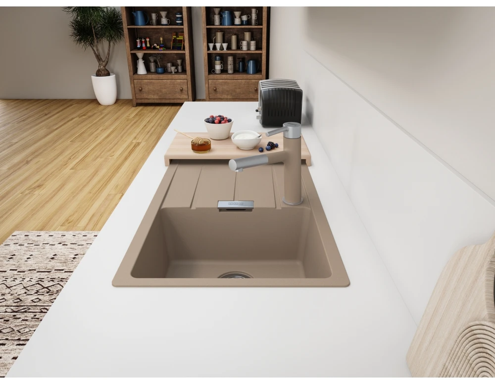 Virtuvinė plautuvė Franke Centro CNG 611-78, 780 × 500 mm, kašmyro spalvos