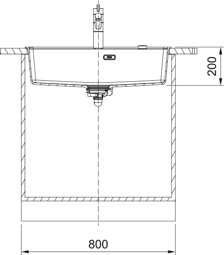 Plautuvė Franke MRG 610-72 Polar baltas, rankinis ventilis plieno