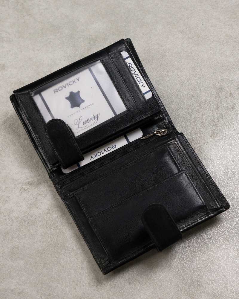 4U Cavaldi Piniginė vyrams Cavaldi 0001L-P-BS RFID