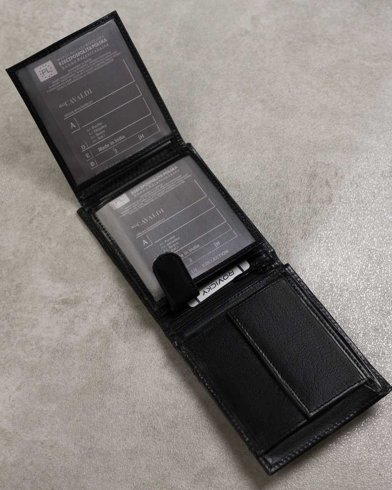 4U Cavaldi Piniginė vyrams Cavaldi 0002-P-BS RFID