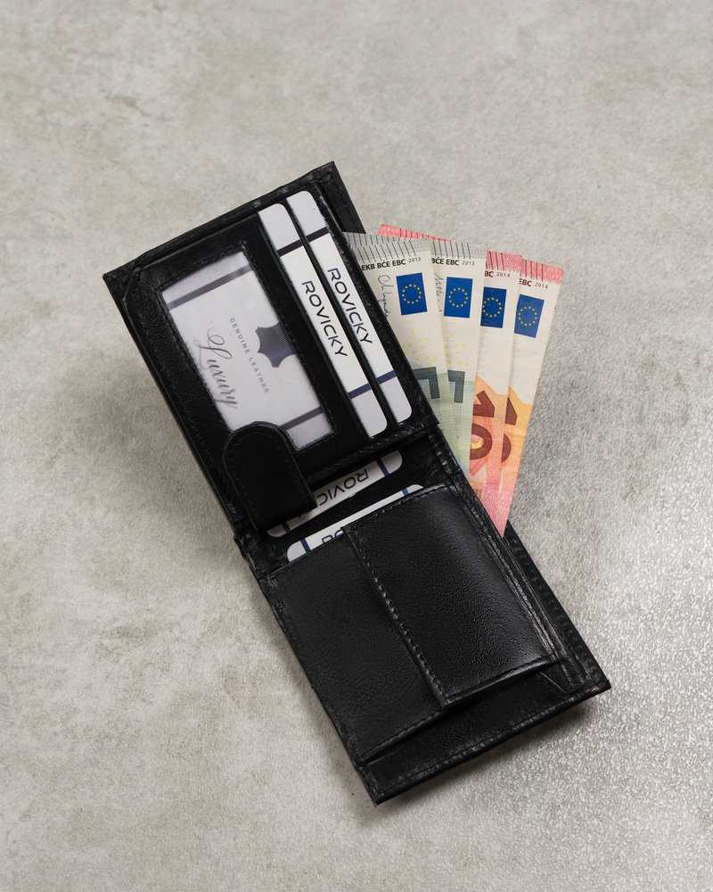 4U Cavaldi Piniginė vyrams Cavaldi 0670-P-BS RFID