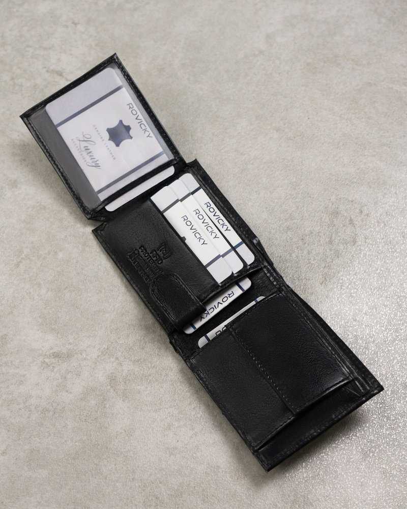 4U Cavaldi Piniginė vyrams Cavaldi 0670-P-BS RFID