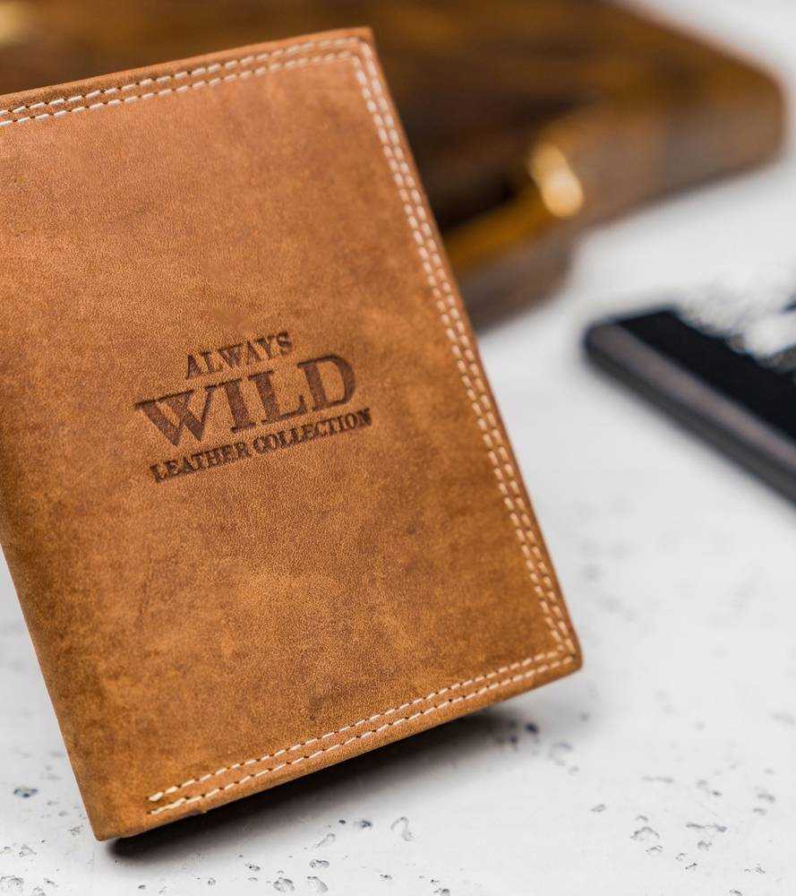 Always Wild Piniginė vyrams Wild N4-P-CHM RFID