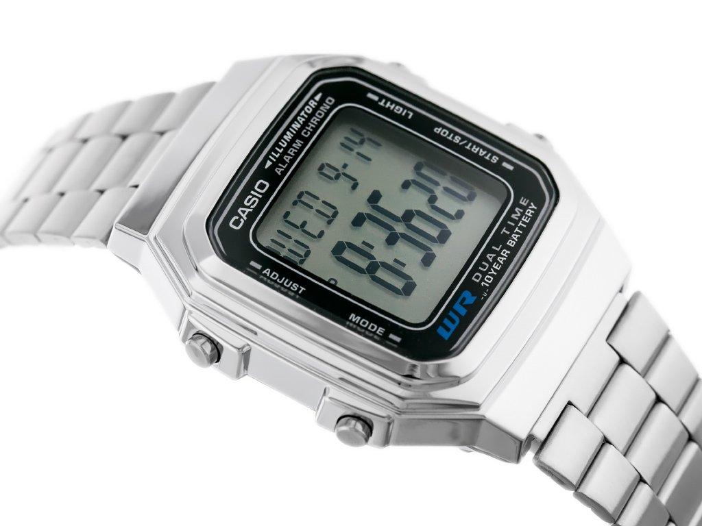 Laikrodis vyrams CASIO A178WA-1A (zd082a) - KLASYKA