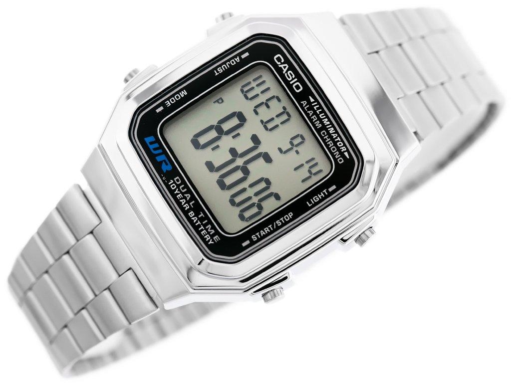 Laikrodis vyrams CASIO A178WA-1A (zd082a) - KLASYKA