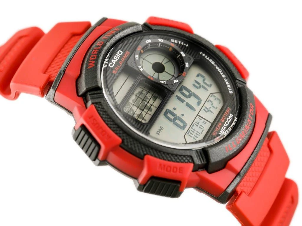 VYRIŠKAS LAIKRODIS CASIO AE-1000W 4AV (zd073c) - WORLD TIME