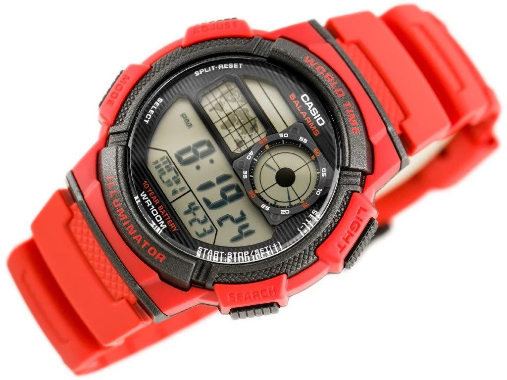 VYRIŠKAS LAIKRODIS CASIO AE-1000W 4AV (zd073c) - WORLD TIME