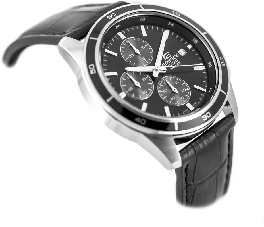 CASIO EDIFICE VYRIŠKAS LAIKRODIS Chronografas EFR-526L-1AV + BOX