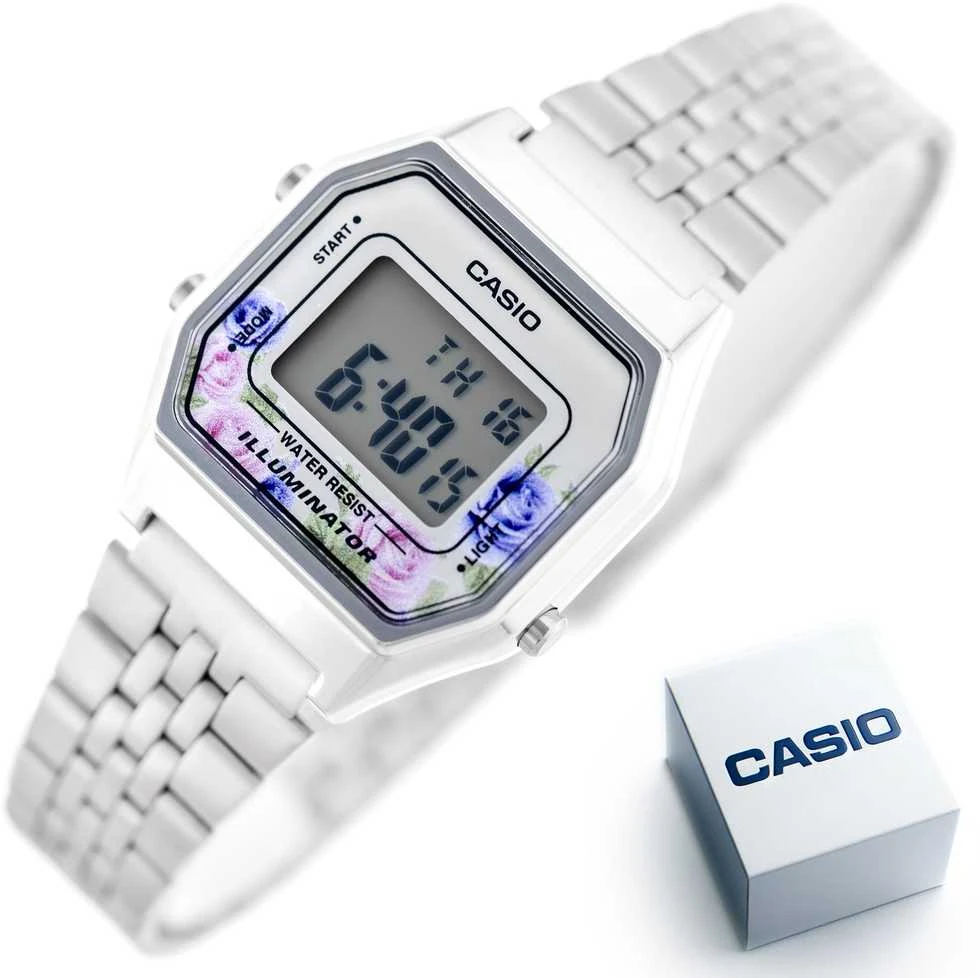 Moteriškas laikrodis CASIO Collection Retro LA680WA-4CDF
