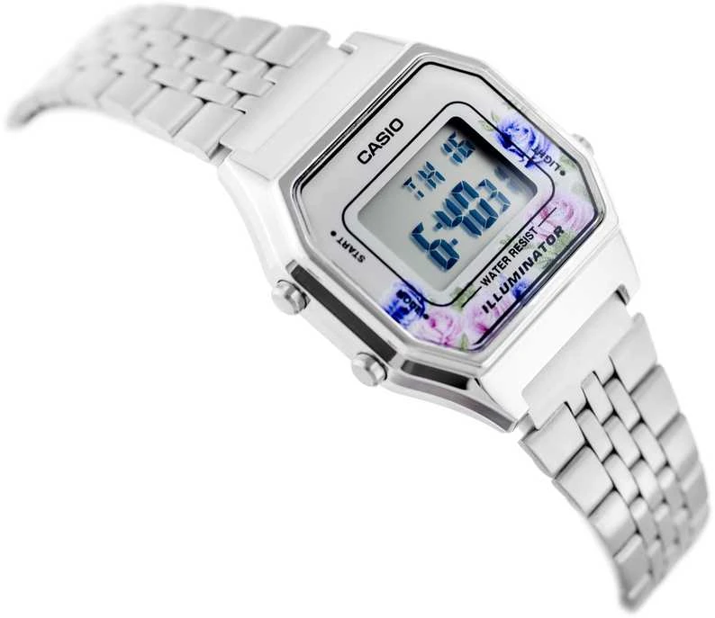 Moteriškas laikrodis CASIO Collection Retro LA680WA-4CDF