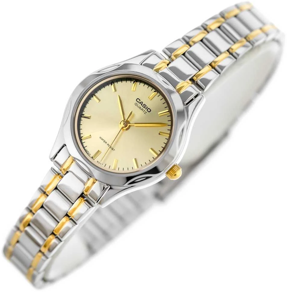 CASIO LTP-1275SG-9A moteriškas laikrodis (zd580b) + dėžutė