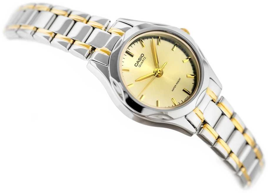CASIO LTP-1275SG-9A moteriškas laikrodis (zd580b) + dėžutė