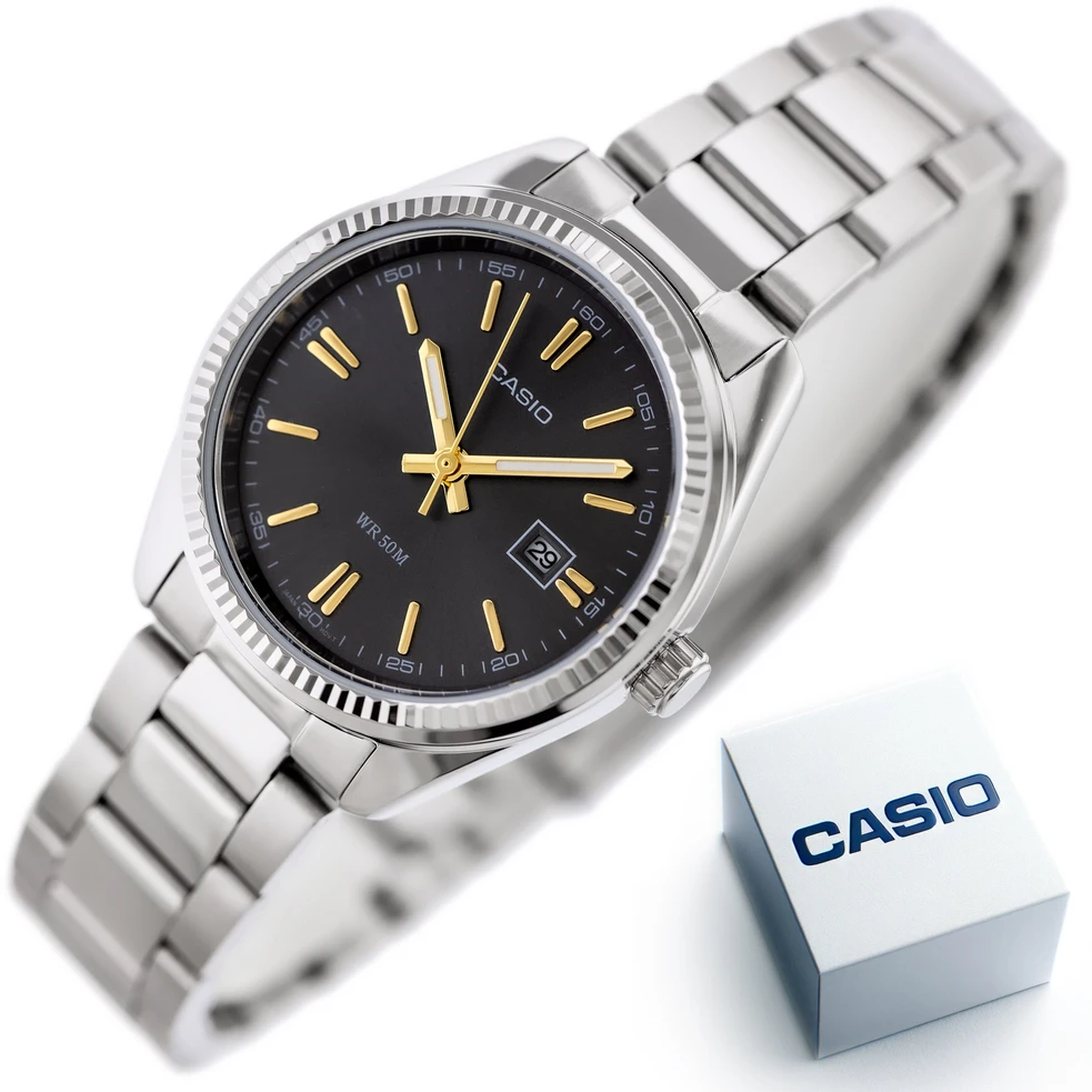 Laikrodis moterims CASIO LTP-1302D 1A2V (zd521c) + dėžutė