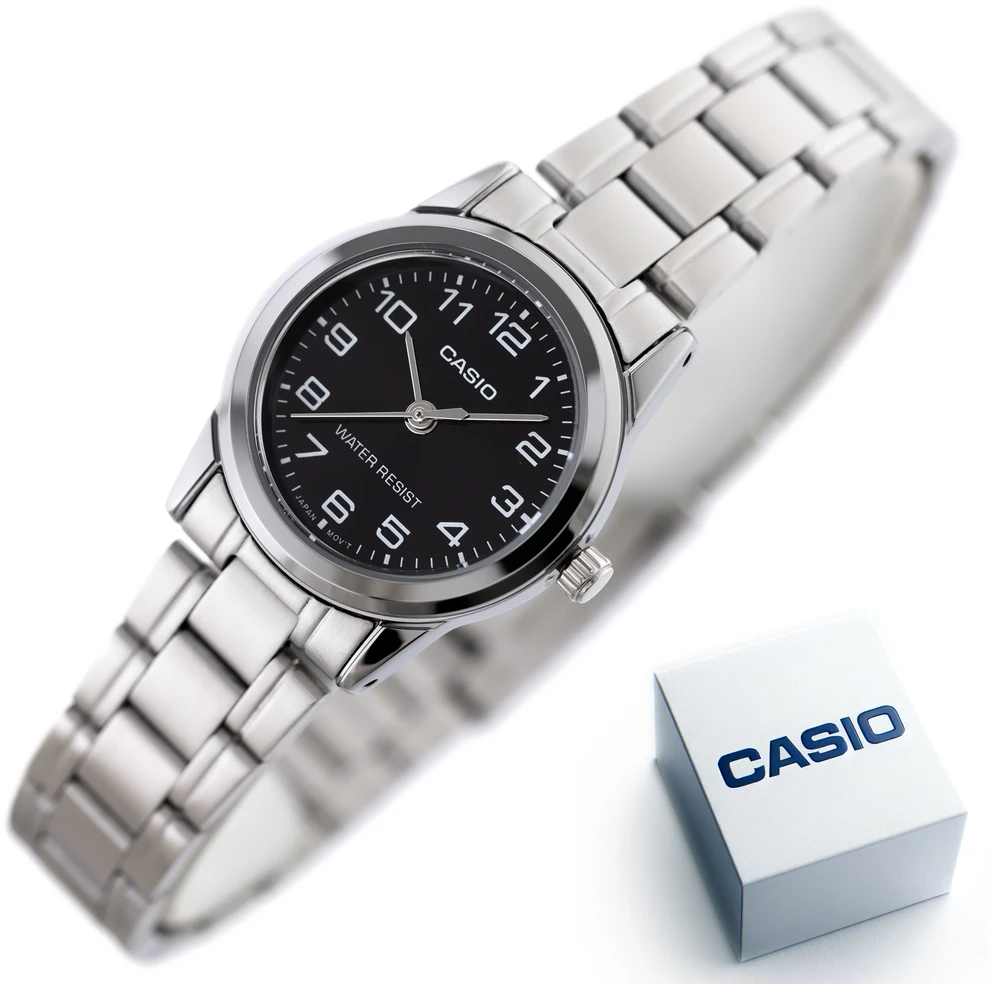 Laikrodis moterims CASIO LTP-V001D-1BUDF (zd589b) + dėžutė