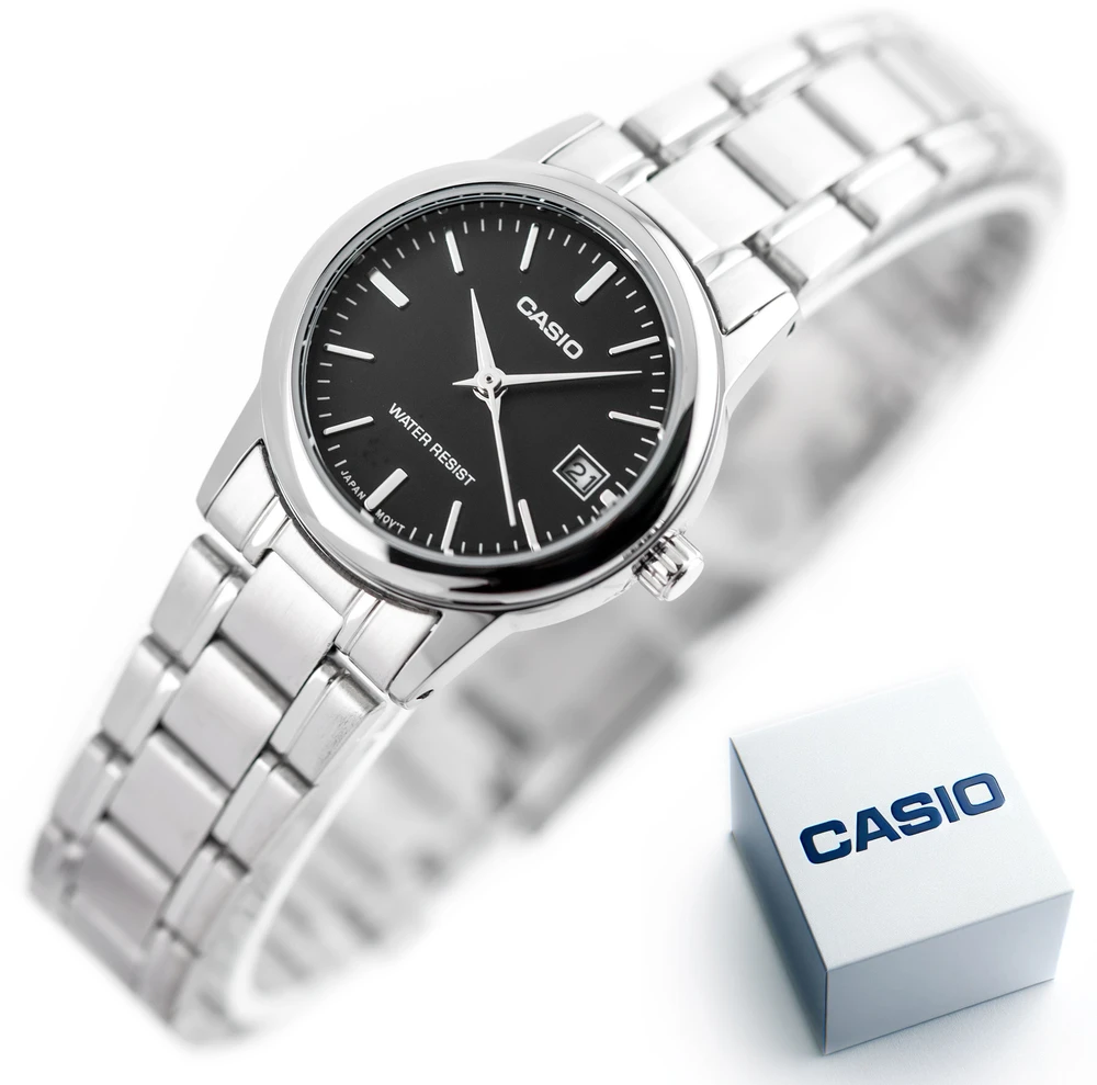 Laikrodis moterims CASIO LTP-V002D-1AUDF (zd587e) + dėžutė